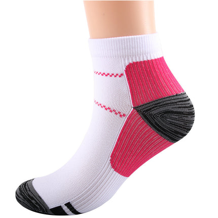 Men's and Women's Compression Socks Plantar Fasciitis Socks Low Top Arch Support Sports Socks