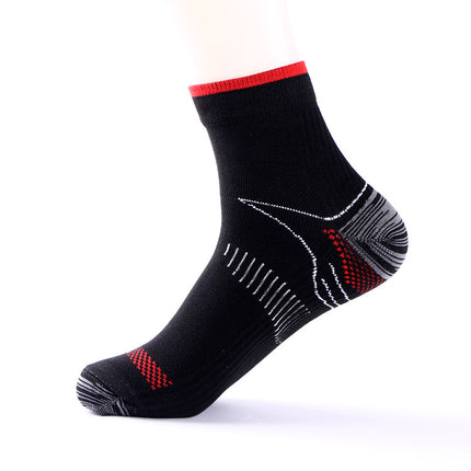 Men's and Women's Compression Socks Plantar Fasciitis Socks Low Top Arch Support Sports Socks