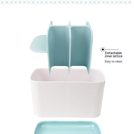 Stand Multifonctional Toothbrush Holder,Bathroom Toothpaste Rack