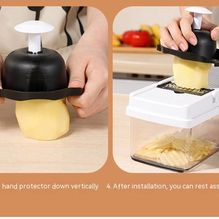 Vegetable Chopper Slicer Dicer, Multi 22-in-1 Veggie Mandoline Food Cutter for Vegetable Fruit