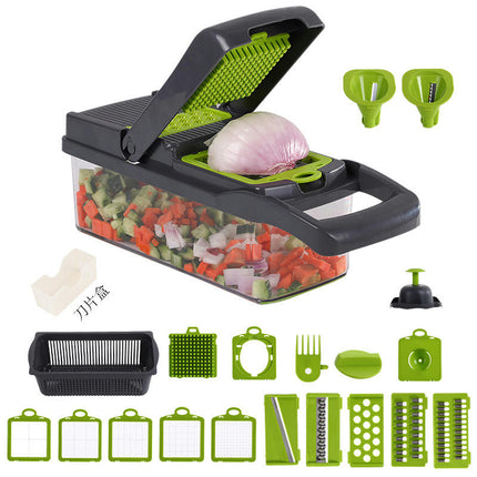 Vegetable Chopper Slicer Dicer, Multi 22-in-1 Veggie Mandoline Food Cutter for Vegetable Fruit