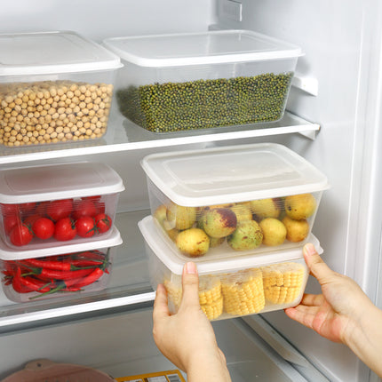 BPA-Free Plastic Sealed Plastic Fresh Keeping Refrigerator Containers With Lids