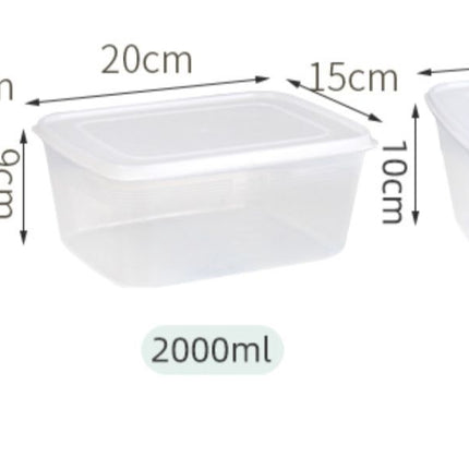 BPA-Free Plastic Sealed Plastic Fresh Keeping Refrigerator Containers With Lids