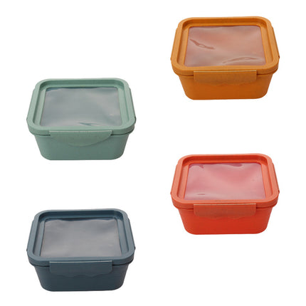 Plastic Storage Containers Stackable Refrigerator Organizer Kitchen Containers With Lids