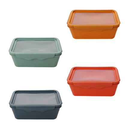 Plastic Storage Containers Stackable Refrigerator Organizer Kitchen Containers With Lids