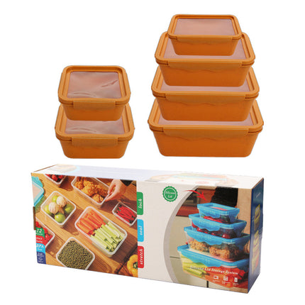 Plastic Storage Containers Stackable Refrigerator Organizer Kitchen Containers With Lids