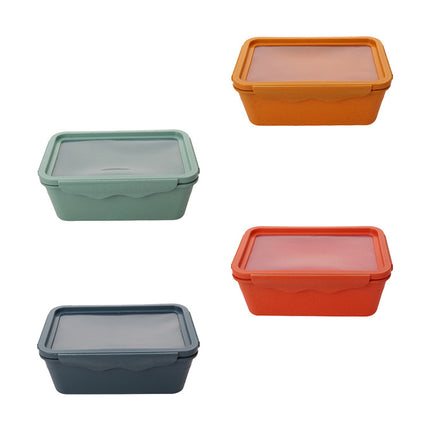 Plastic Storage Containers Stackable Refrigerator Organizer Kitchen Containers With Lids