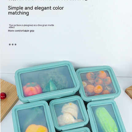 Plastic Storage Containers Stackable Refrigerator Organizer Kitchen Containers With Lids