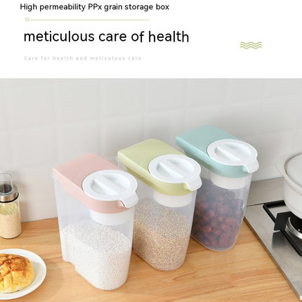 Kitchen Storage Container with Measuring Great for Cereal, Rice and More