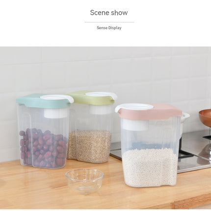 Kitchen Storage Container with Measuring Great for Cereal, Rice and More