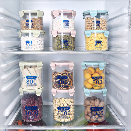 Airtight Food Storage Containers with Lids, Plastic Canister for Storage