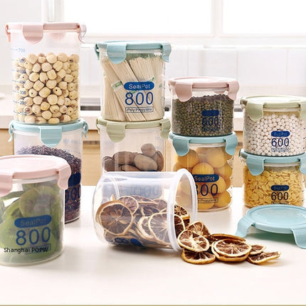 Airtight Food Storage Containers with Lids, Plastic Canister for Storage