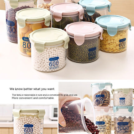 Airtight Food Storage Containers with Lids, Plastic Canister for Storage