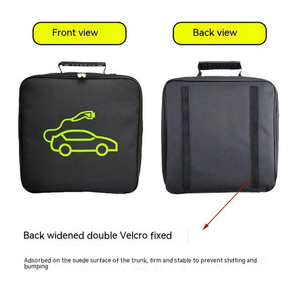 Car Charging Cable Storage Bag, Electric Vehicle Charging Cable Storage Carry Bag