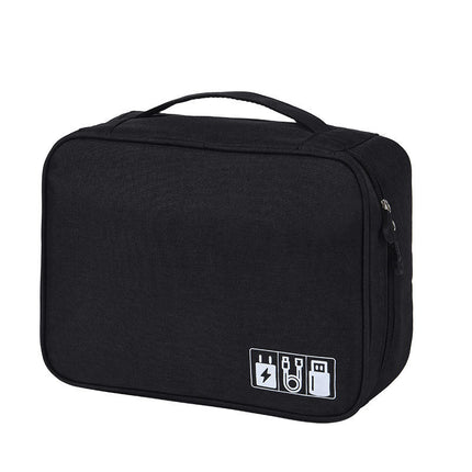 Large Capacity Cable Storage Bag Cable Organizer Bag Water Resistant Travel Case