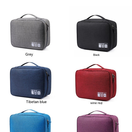 Electronics Organizer Storage Travel Universal Cable Organizer Bag