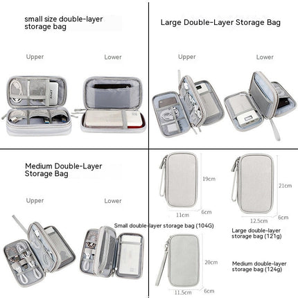 Electronic Organizer Travel Universal Cable Organizer Electronics Accessories Bag