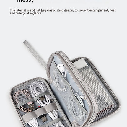 Electronic Organizer Travel Universal Cable Organizer Electronics Accessories Bag