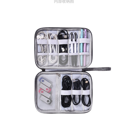 waterproof Travel Electronic Cord Organizer Travel Case, Travel Cable Organizer Bag