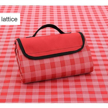 Extra Large Picnic Blanket Waterproof Plaid Camping Mat Portable Outdoor Mat