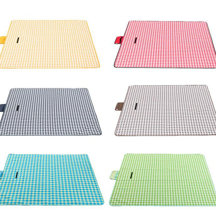 Extra Large Picnic Blanket Waterproof Plaid Camping Mat Portable Outdoor Mat