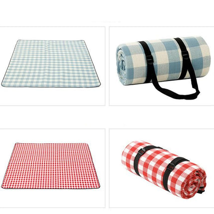 Waterproof Camping Mat Rug Soft Portable Outdoor Mat for Travel Lawn Camping on Grass