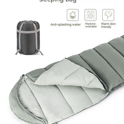 Adult Sleeping Bag Outdoor Camping Travel Sleeping Bag Warm Envelope Sleeping Bag