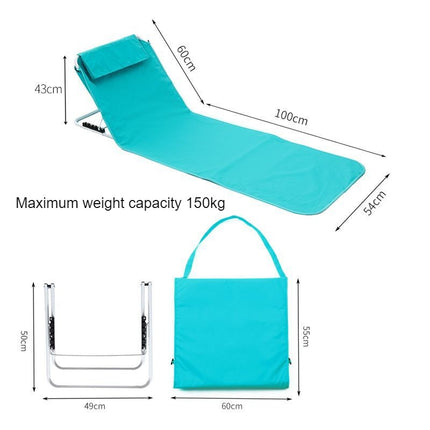 Beach Chairs Folding Lounge Chairs Lawn Chair Lounge Lightweight Backpack Camping Chairs