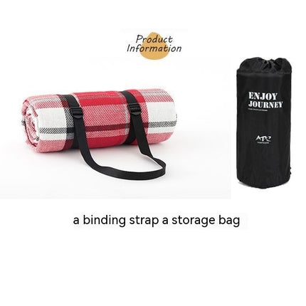 Picnic Outdoor Blankets Waterproof Large - Beach Mat Sand Free Foldable with Carry Strap