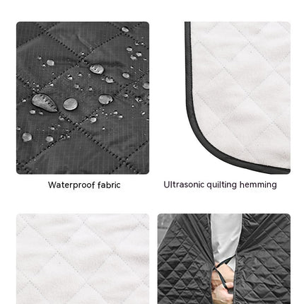 Polyester Camping Blanket Waterproof Portable Picnic Mat Machine Washable