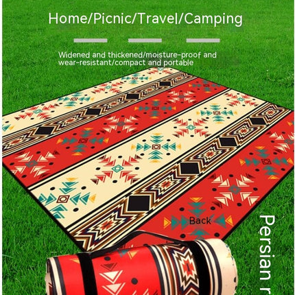 Extra Large Picnic Blanket Waterproof Camping Mat Rug national style Outdoor Mat 1