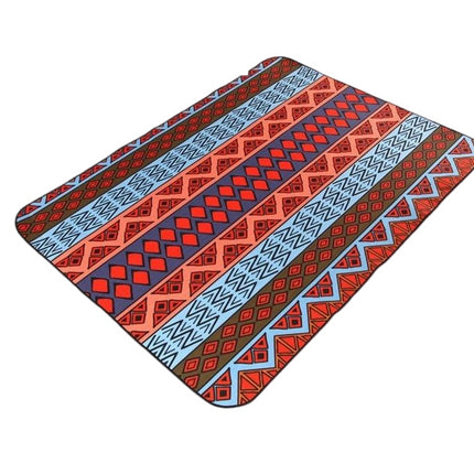 Large Waterproof Picnic Blanket Ethnic Style Moisture-proof Camping Mat