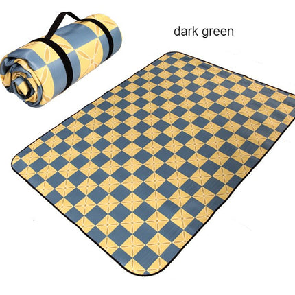 Large Waterproof Picnic Blanket Ethnic Style Moisture-proof Camping Mat