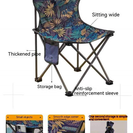 Camping Lawn Chairs Portable Folding Chair Outdoor Chaise for Adults Chairs