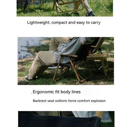 Camping Folding Ultralight Chair Outdoor Chair Aluminum Collapsible Camp Chair