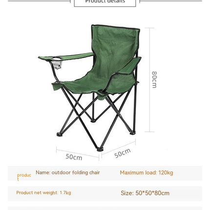 Camping Chairs,Lightweight Portable Camping Folding Chair,Outdoor Lounge Chair