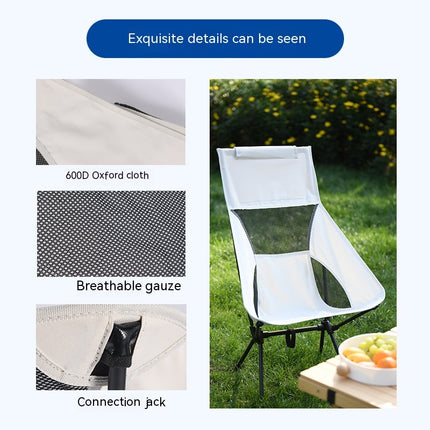 Moon Chair Camping Chairs Portable Camping Folding Chair,Outdoor Lawn Lounge Chair