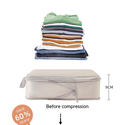 Compression Packing Cubes for Suitcases Set,Mesh Expandable Set Travel Packing Organizers Bags