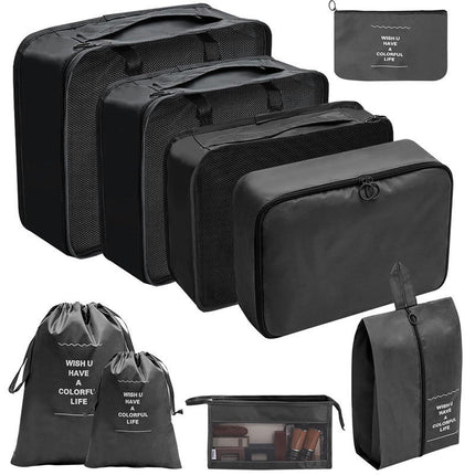 Travel Luggage Organizers Set Waterproof Suitcase Organizer Bags