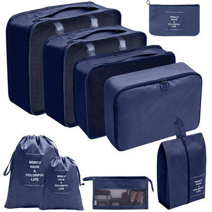 Travel Luggage Organizers Set Waterproof Suitcase Organizer Bags