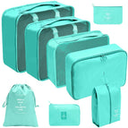 Digital Bag Eight Piece Set Bright Blue