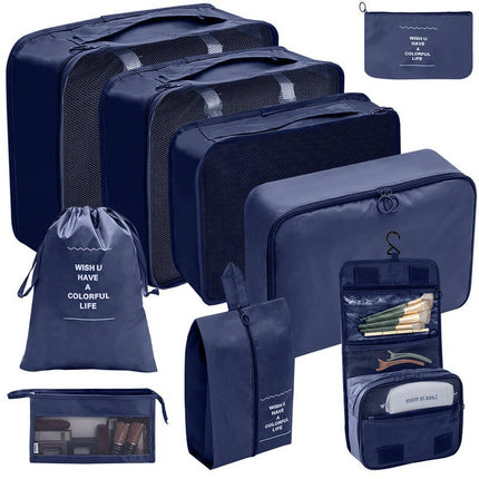 Travel Luggage Organizers Set Waterproof Suitcase Organizer Bags