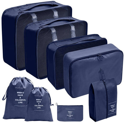 Travel Luggage Organizers Set Waterproof Suitcase Organizer Bags