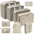 Digital Nine Piece Set Beige