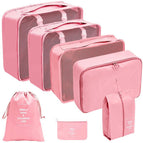 Seven Piece Set Pink