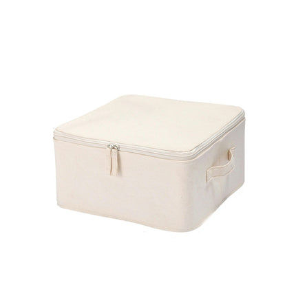 Cotton Storage Box with Handle Foldable Storage Baskets