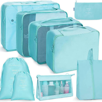 8 Set Packing Cubes for Suitcases, Accessories Bags Packing Cubes for Travel Luggage Organizer