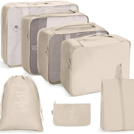 8 Set Packing Cubes for Suitcases, Accessories Bags Packing Cubes for Travel Luggage Organizer