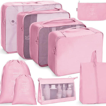 8 Set Packing Cubes for Suitcases, Accessories Bags Packing Cubes for Travel Luggage Organizer