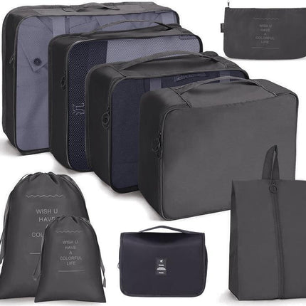 8 Set Packing Cubes for Suitcases, Accessories Bags Packing Cubes for Travel Luggage Organizer